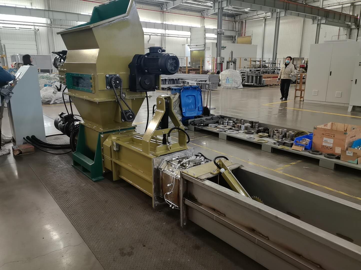 GREENMAX kompaktora do styropianu