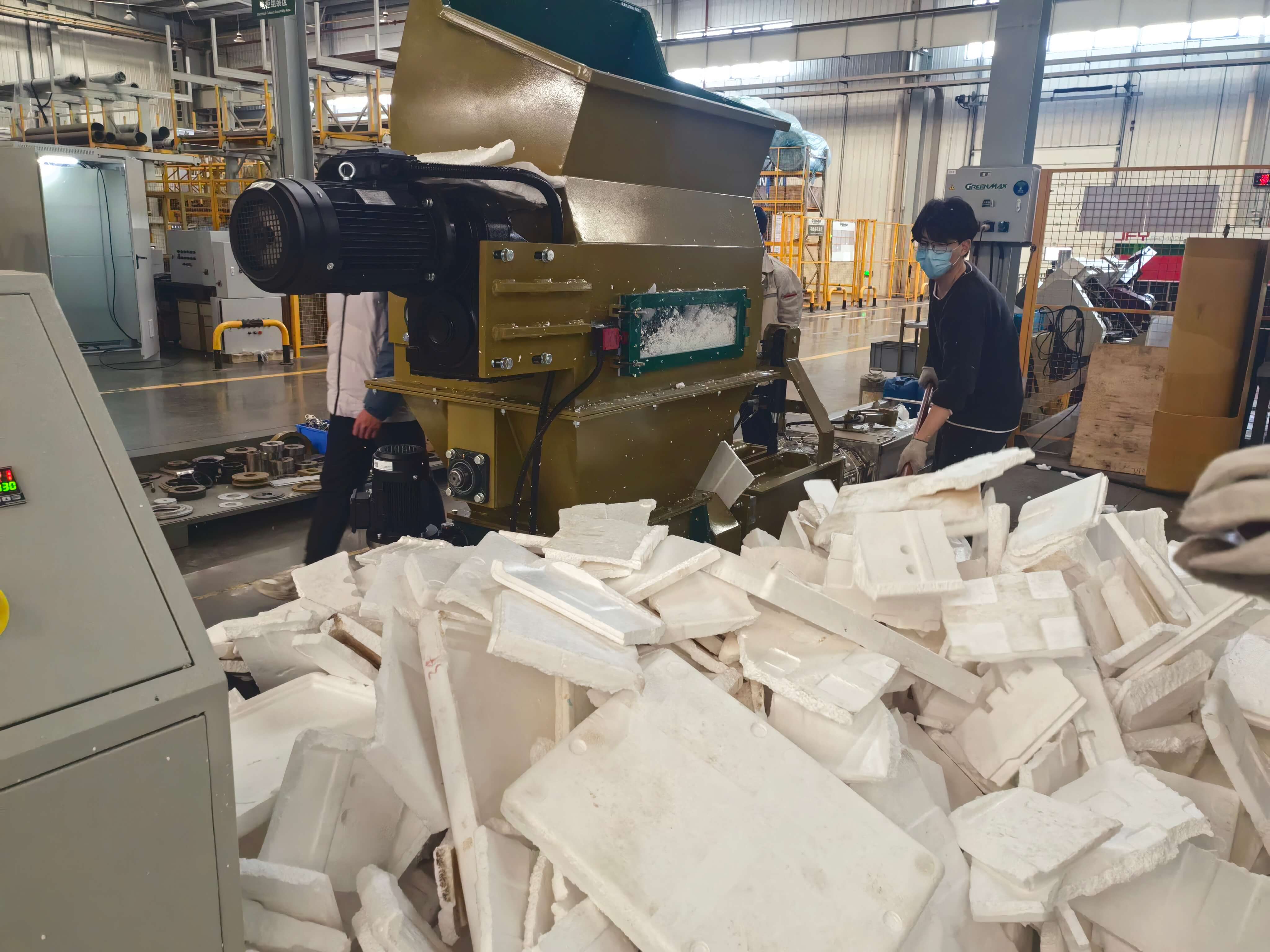 Recykling styropianu EPS