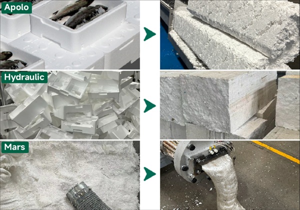 recykling styropianu EPS