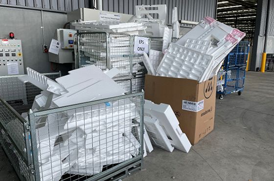 recykling styropianu EPS